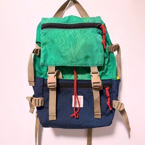 Topo Designs Rover Backpack – Green & Blue (Rare Colorway)